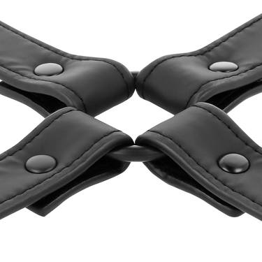 Cinghia di Legatura in Pelle Vegana per Bondage Completo BDSM